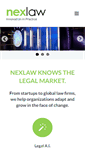 Mobile Screenshot of nexlawpartners.com